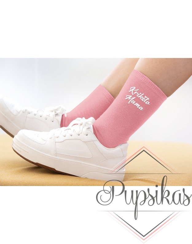 Moteriškos kojinės „Krikšto mama“