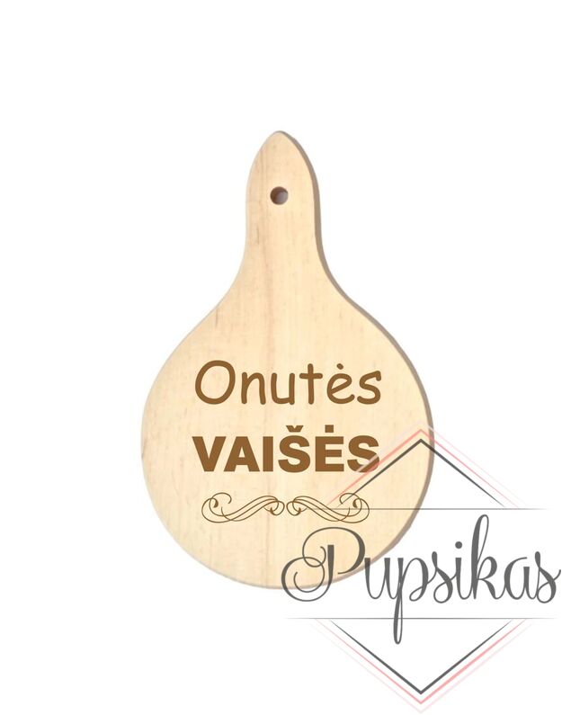 Mini graviruota pjaustymo lentelė „Onutės vaišės“