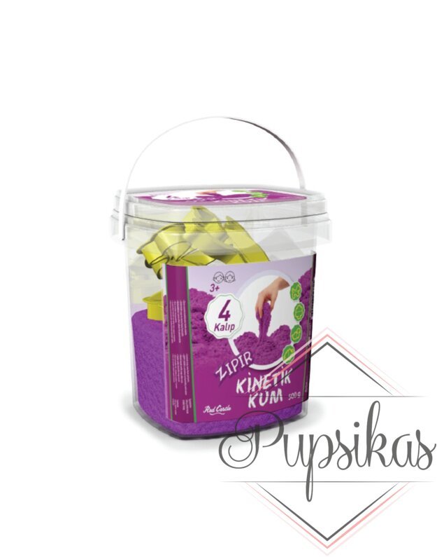 Red Castle kinetinis smėlis, violetinis 500 g