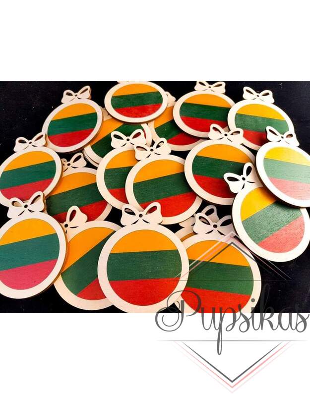 Kalėdinis žaisliukas „Lietuva“