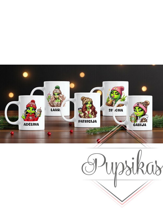 Standartinis puodelis su jūsų norimu vardu