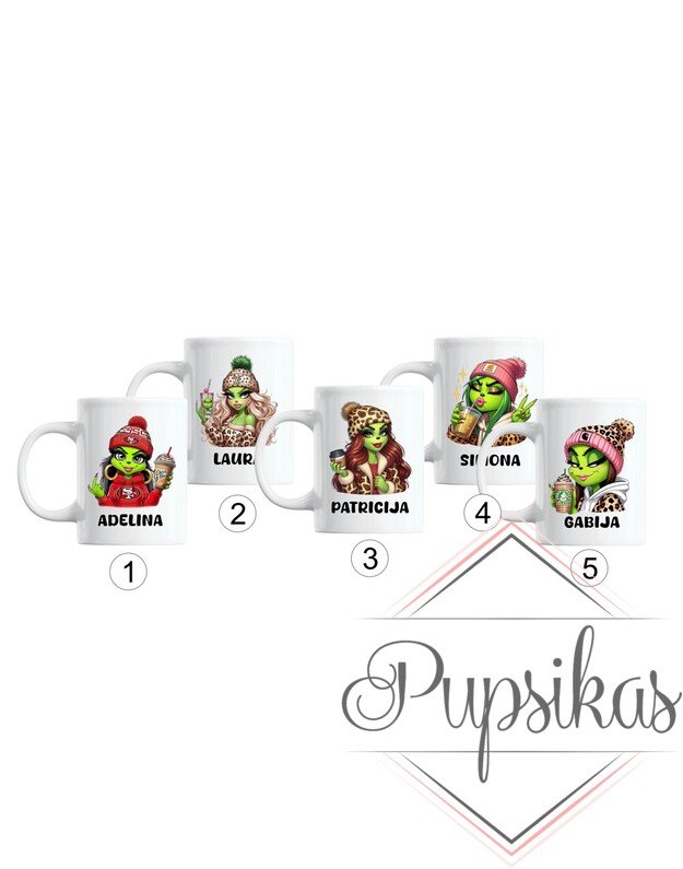 Standartinis puodelis su jūsų norimu vardu 1