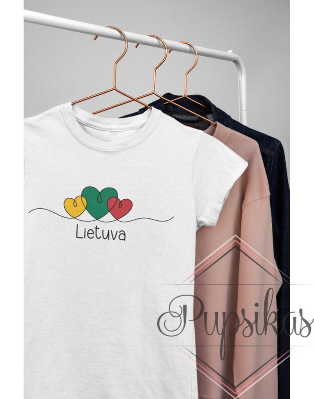 Moteriški marškinėliai „Lietuva“