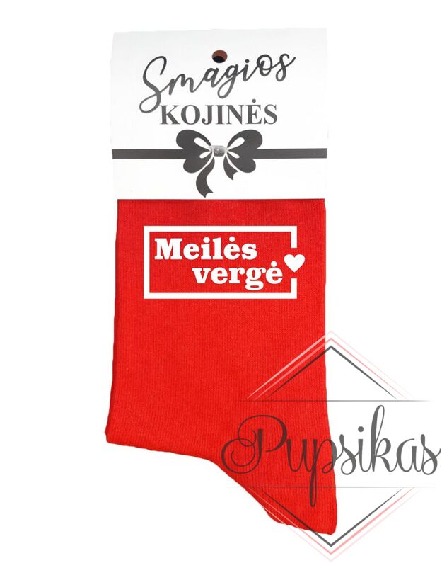 Moteriškos kojinės „Meilės vergė“