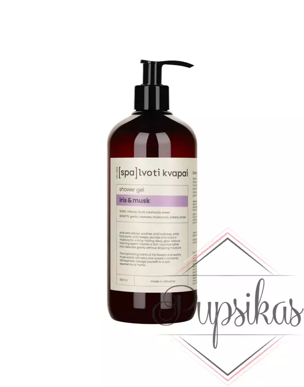 Dušo gelis Iris & Musk, 500 ml.