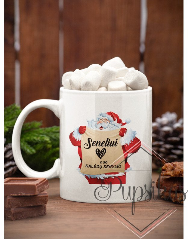 Standartinis puodelis „Seneliui“