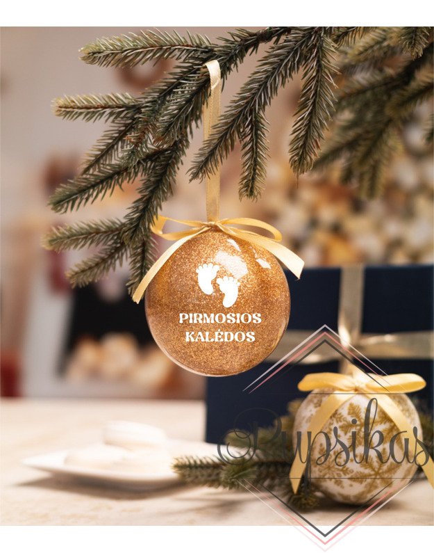 Kalėdinis žaisliukas „Pirmosios Kalėdos“