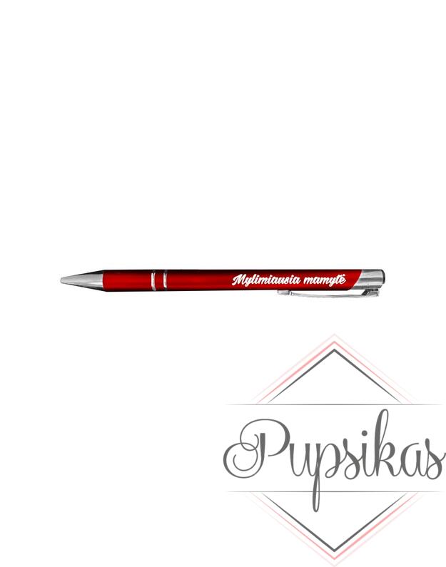 Graviruotas tušinukas „Mylimiausia mamytė“