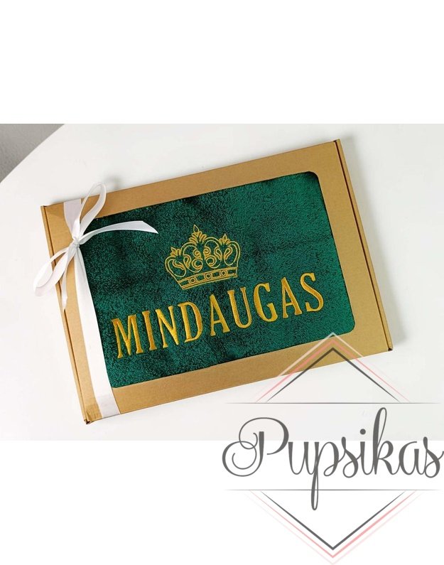 Siuvinėtas rankšluostis „MINDAUGAS“