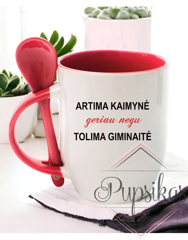 PUODELIS SU ŠAUKŠTELIU „ARTIMA KAIMYNĖ GERIAU NEGU TOLIMA GIMINAITĖ“