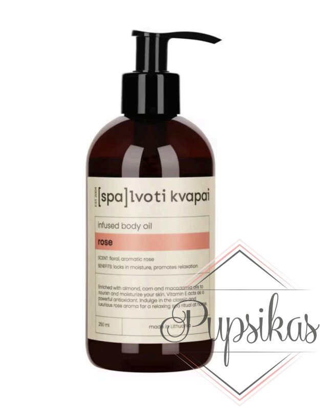 Kūno aliejus 250 ml – Rose