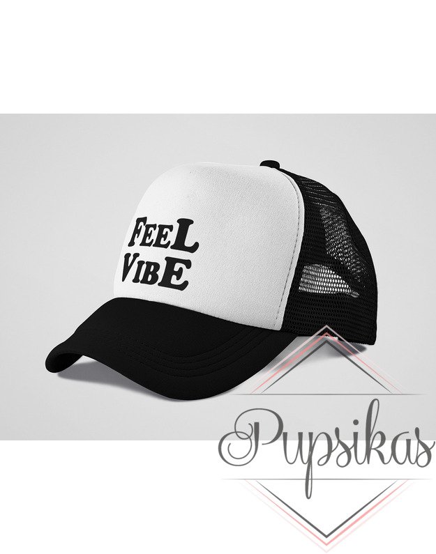 Kepurė su tinkleliu „Feel vibe“