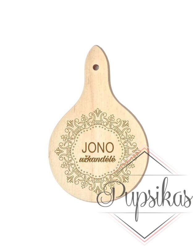 Mini graviruota pjaustymo lentelė „Jono užkandėlė“