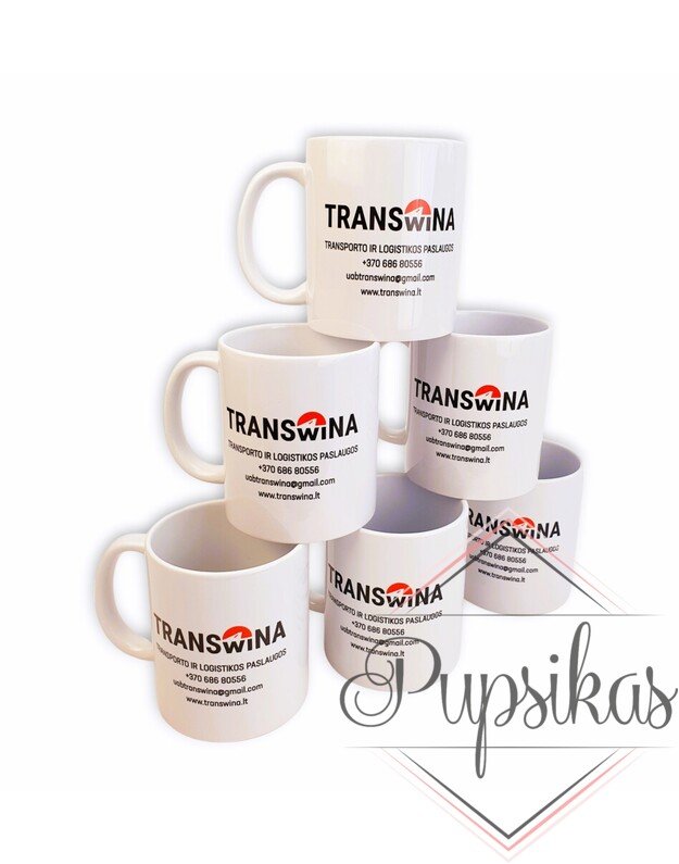 Standartinis puodelis (Su jūsų įmonės logotipu) 14