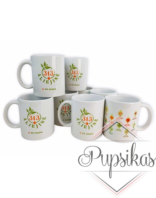 Standartinis puodelis (Su jūsų įmonės logotipu) 12