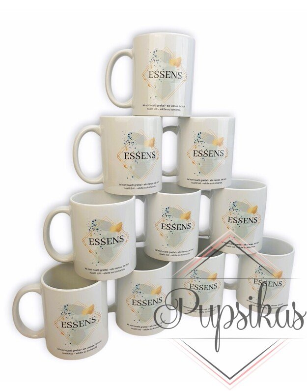 Standartinis puodelis (Su jūsų įmonės logotipu) 9