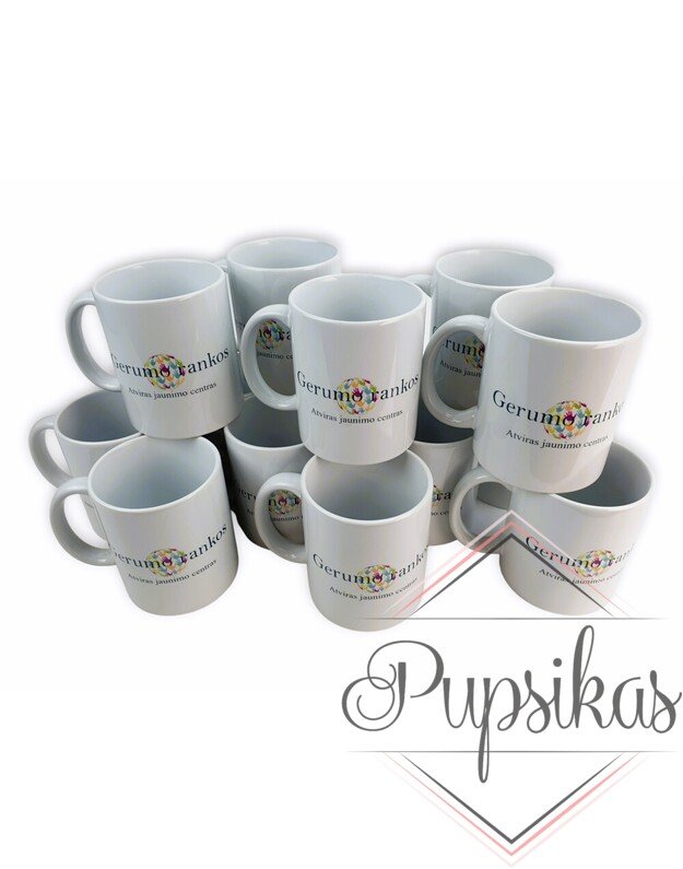Standartinis puodelis (Su jūsų įmonės logotipu) 7