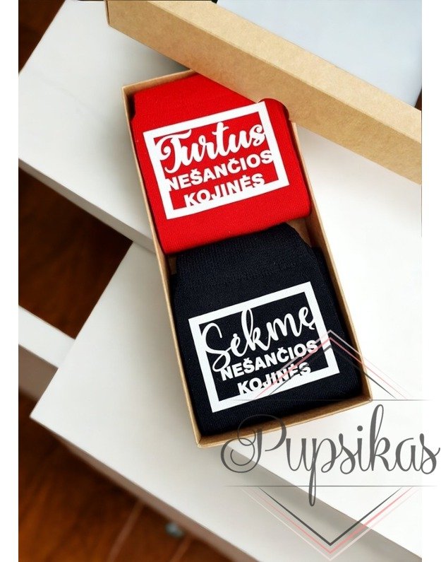 Kojinių komplektas „Turtus ir sėkmę nešančios“