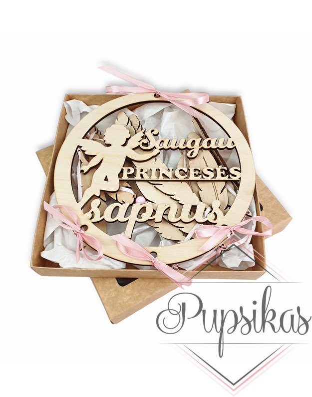 Sapnų gaudyklė „Saugau princesės sapnus“