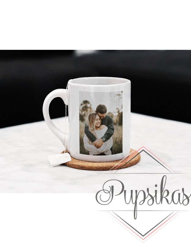 Standartinis puodelis su Jūsų pasirinkta nuotrauka