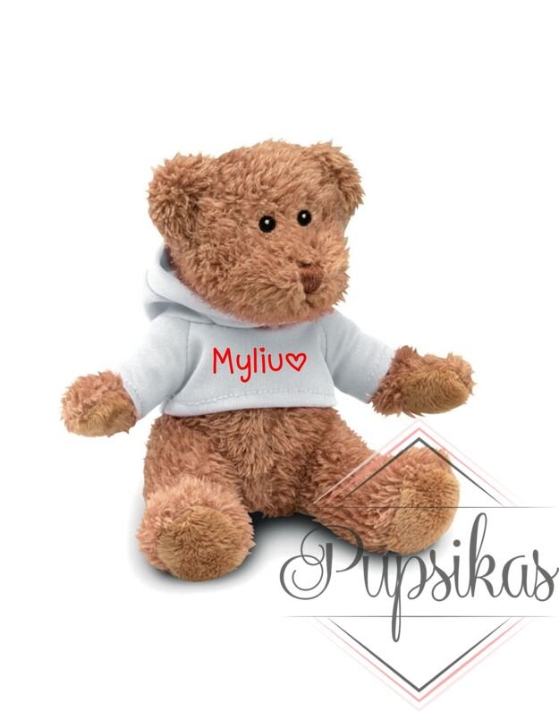 Meškiukas „Myliu“ (13x15)