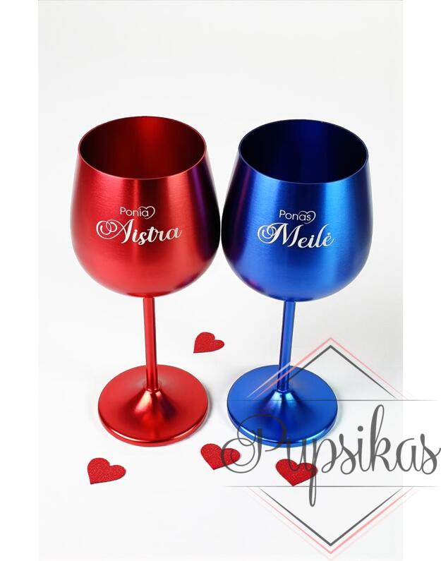 Taurės „Ponas meilė ir ponia aistra“ 540ml