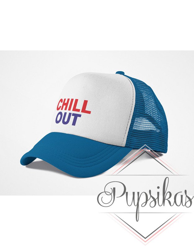 Kepurė su tinkleliu „Chill out“
