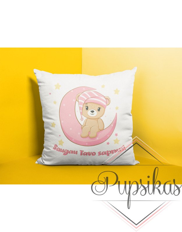 Pagalvė „Saugau tavo sapnus“