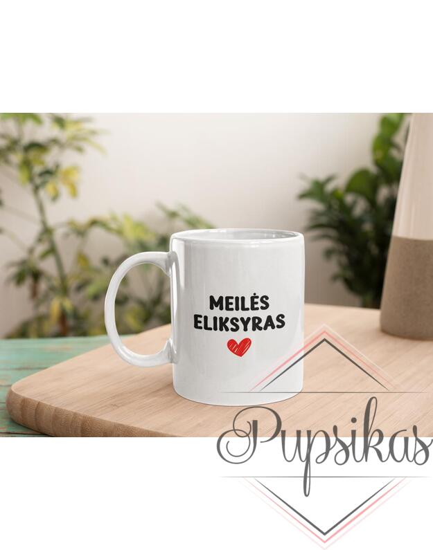 Standartinis puodelis „Meilės eliksyras“