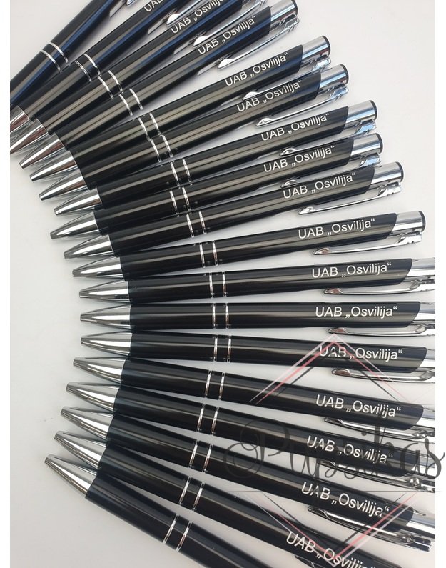 Graviruotas tušinukas su Jūsų įmonės logotipu 3