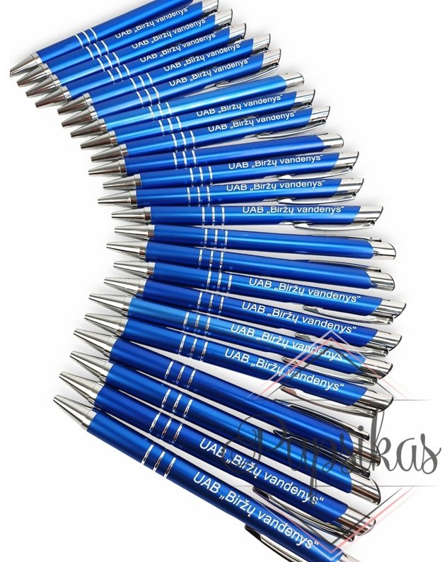 Graviruotas tušinukas su Jūsų įmonės logotipu