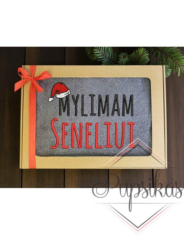 Siuvinėtas rankšluostis „Mylimam seneliui“