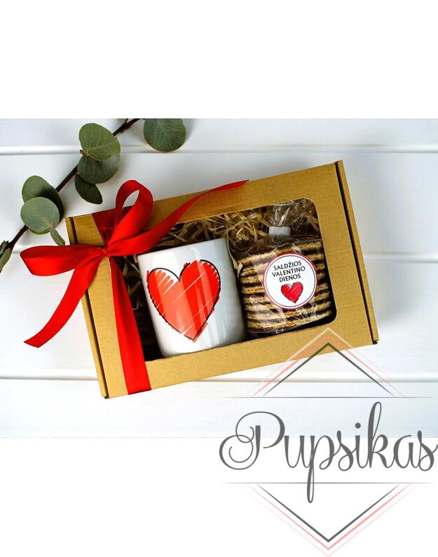 Dovanų rinkinys „Saldžios valentino dienos“