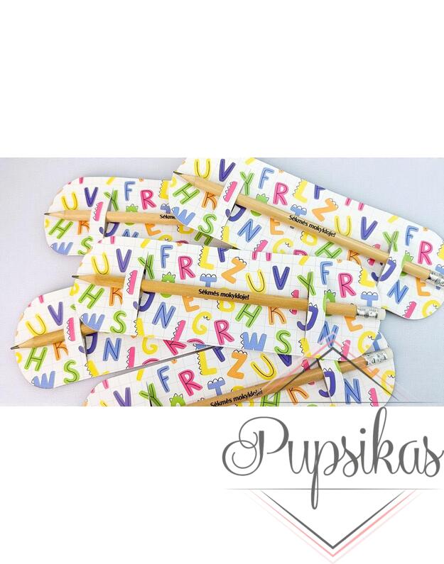 Pieštukas dėkliuke „Sėkmės mokykloje“