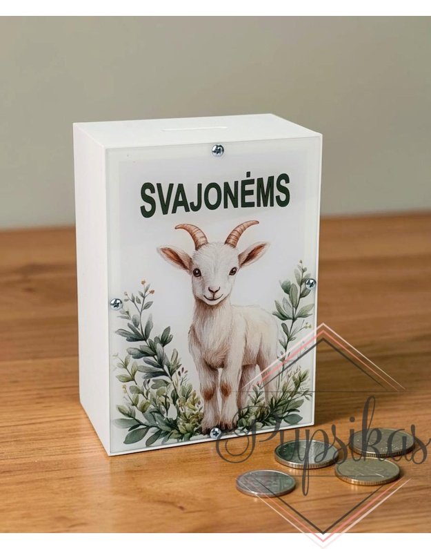 3D Taupyklė stačiakampė su ožiuku „Svajonėms“
