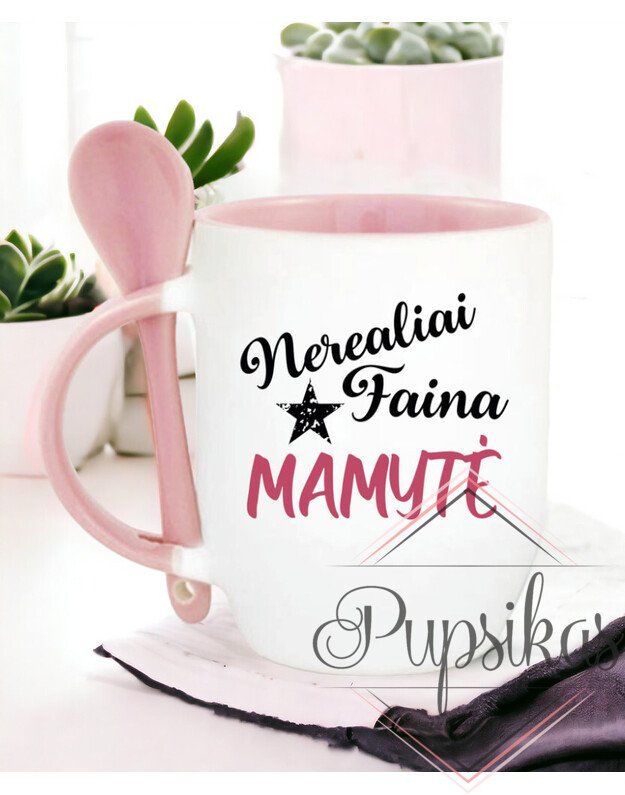 PUODELIS SU ŠAUKŠTELIU „NEREALIAI FAINA MAMYTĖ“