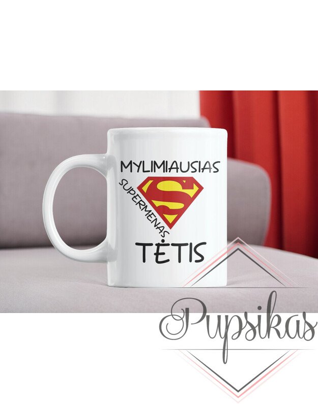 STANDARTINIS PUODELIS „MYLIMIAUSIAS SUPERMENAS TĖTIS“