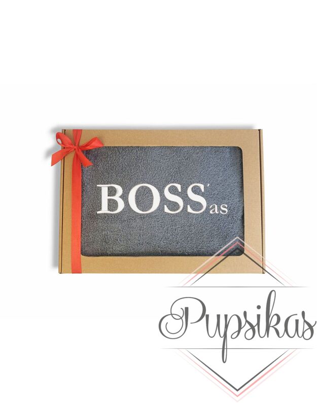 Siuvinėtas rankšluostis „BOSS'as“