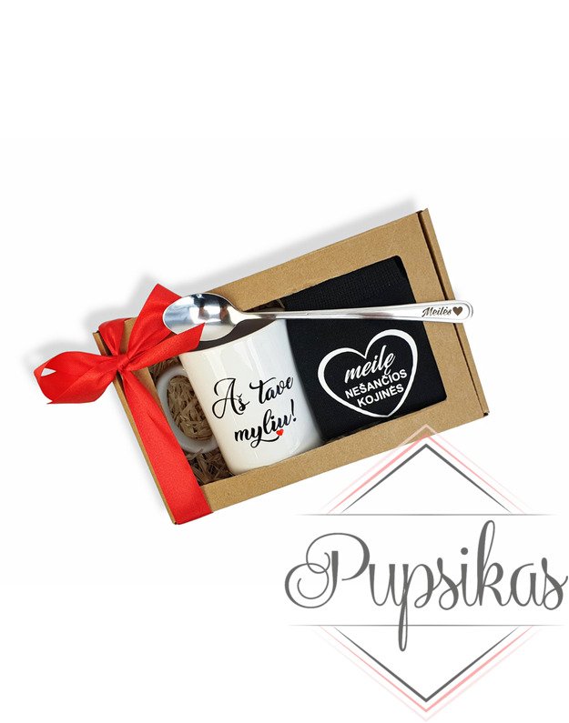 Dovanų rinkinys „Aš tave myliu“