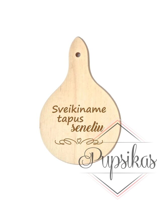 Mini graviruota pjaustymo lentelė „Sveikiname tapus seneliu“