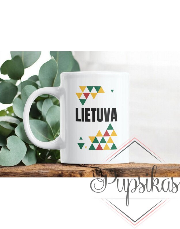 Standartinis puodelis „Lietuva“