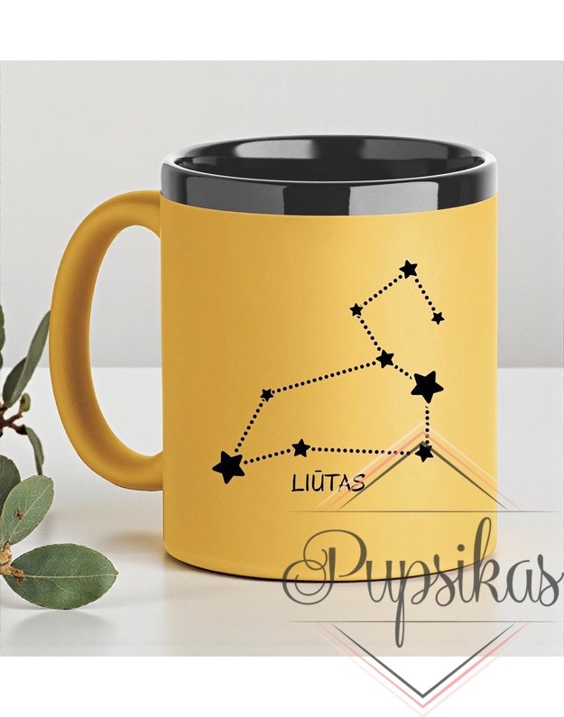 GRAVIRUOTAS PUODELIS (SU NORIMU ZODIAKO ŽENKLU)