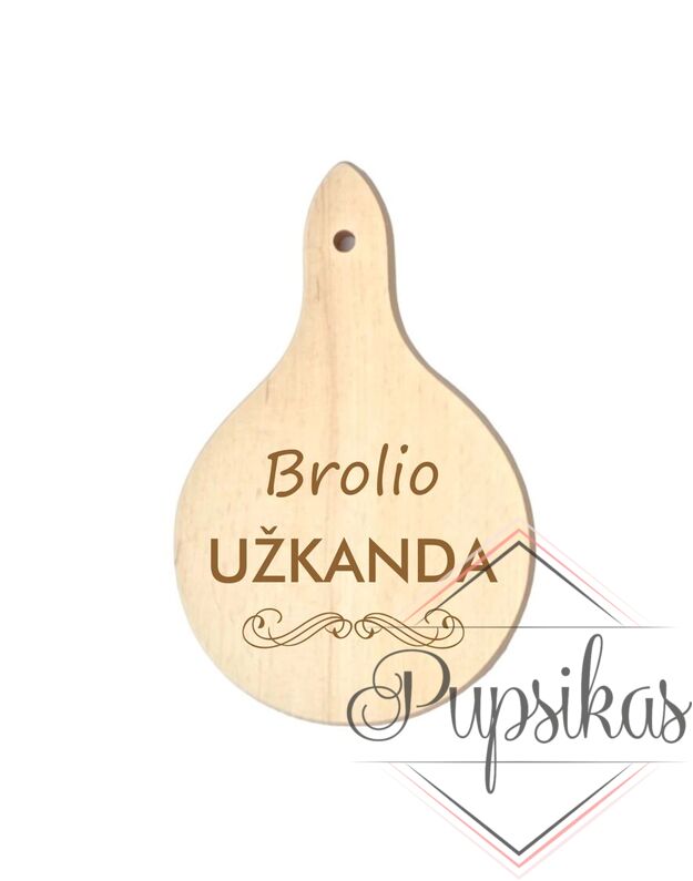 Mini graviruota pjaustymo lentelė „Brolio užkanda“