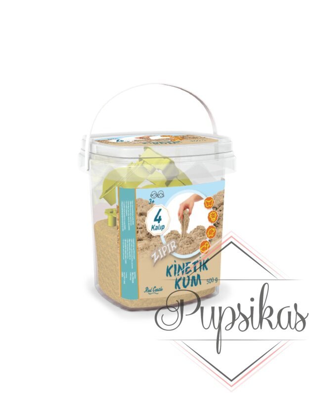 Red Castle kinetinis smėlis, natūralios spalvos 500 g