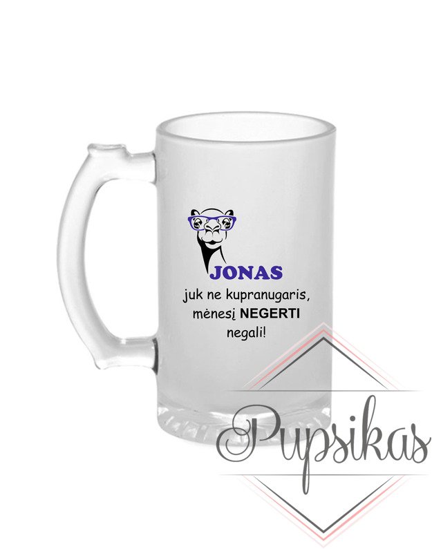 BOKALAS „JONAS JUK NE KUPRANUGARIS“
