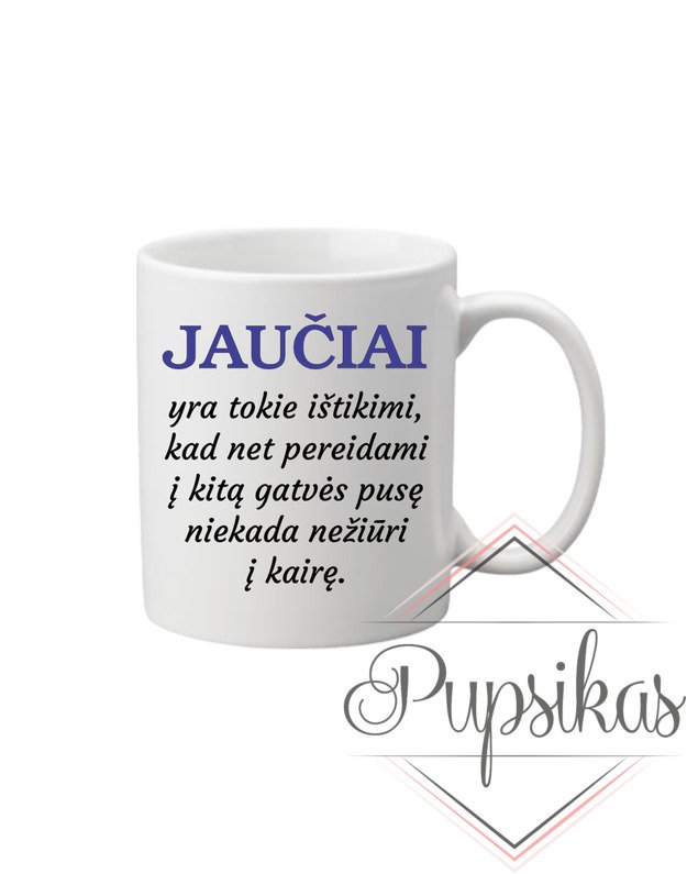 Standartinis puodelis „Jaučiai“