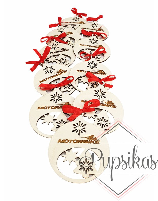 Kalėdinis žaisliukas (Su jūsų įmonės logotipu) 9