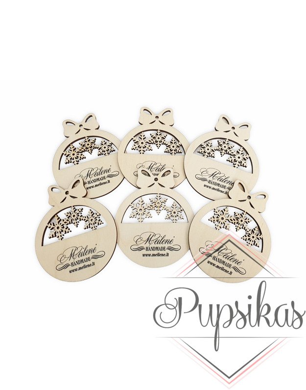 Kalėdinis žaisliukas (Su jūsų įmonės logotipu) 5