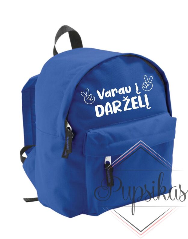 Kuprinė „Varau į darželį“