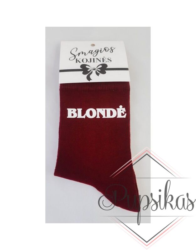 Blondės kojinės 2
